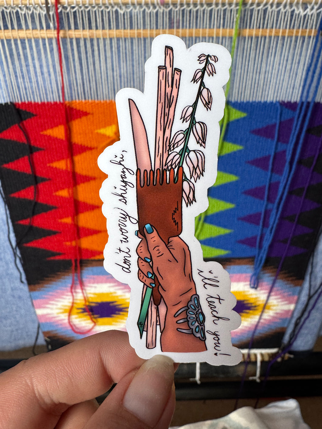 Don't worry Shiyazhí, I'll teach you Sticker