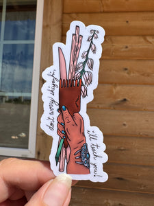 Don't worry Shiyazhí, I'll teach you Sticker