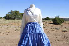 Load image into Gallery viewer, Water Edge Blue 3 Tier Masani Skirt

