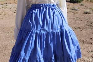 Water Edge Blue 3 Tier Masani Skirt