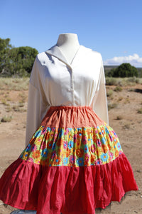 Mini Sunshine Floral 3 Tier Masani Skirt