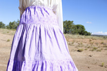 Load image into Gallery viewer, Painted Purple 3 Tier Masani Skirt
