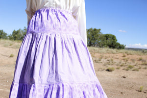 Painted Purple 3 Tier Masani Skirt