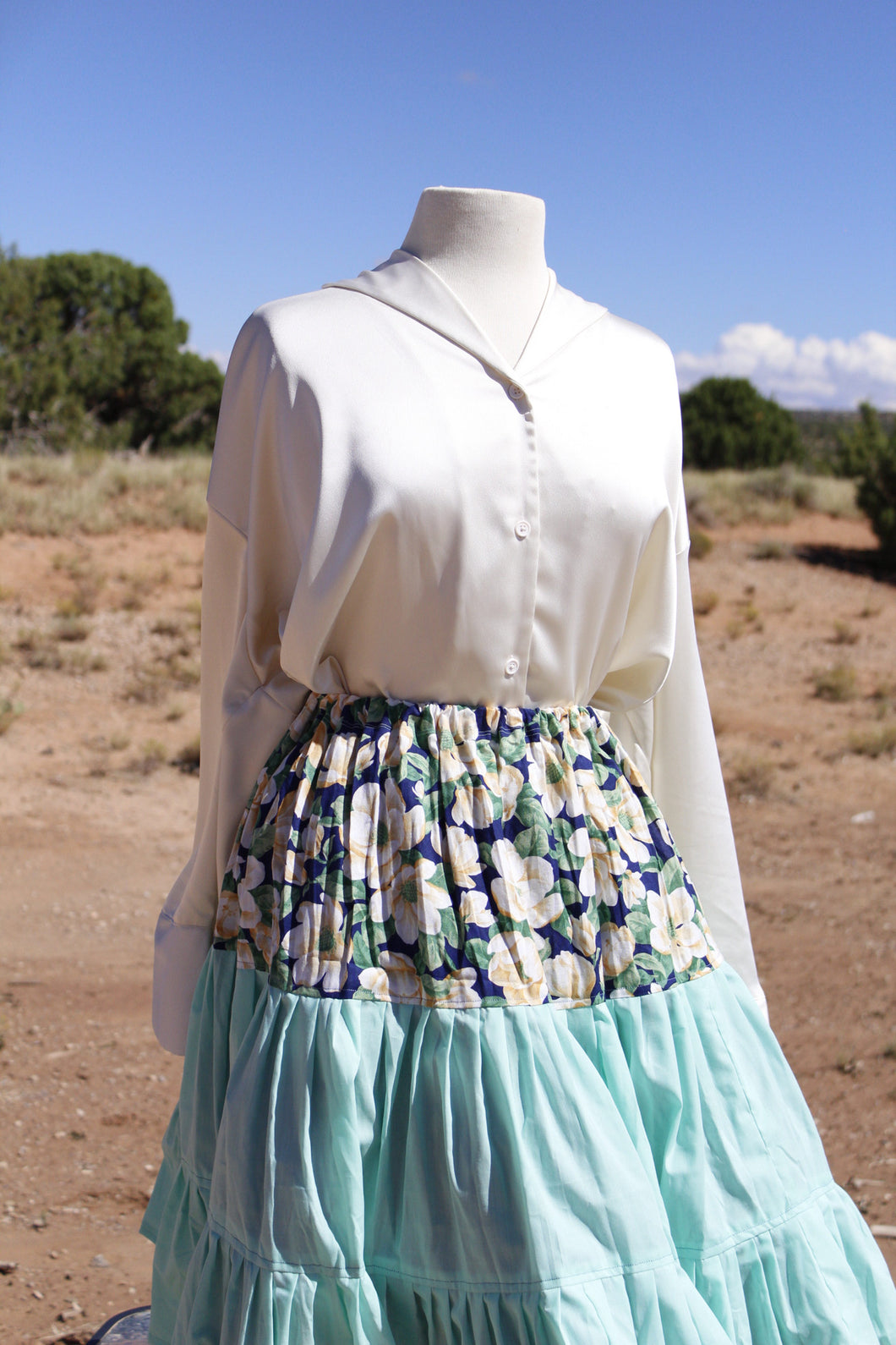 Passion Bluez 3 Tier Masani Skirt
